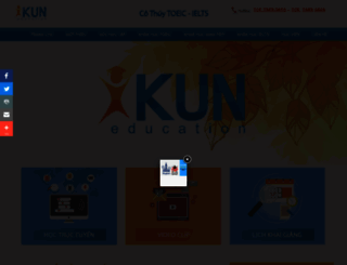 tienganhikun.com screenshot
