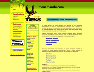 tiens-tianshi.com screenshot