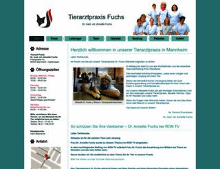 tierarztpraxis-fuchs.de screenshot