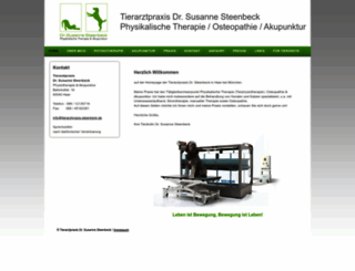 tierarztpraxis-steenbeck.de screenshot