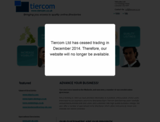 tiercom.co.uk screenshot