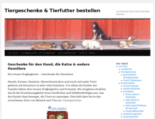 tiergeschenke.com screenshot