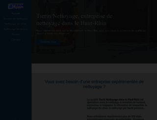 tierin-nettoyage.fr screenshot