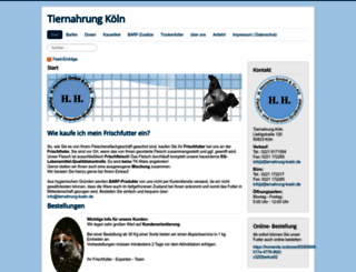 tiernahrung-koeln.de screenshot
