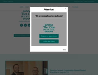 tieronedental.com screenshot