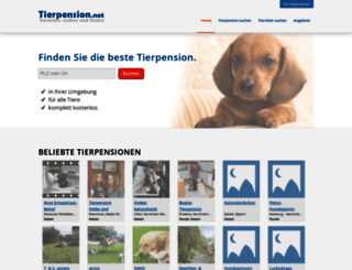 tierpension.net screenshot