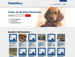 tierpension.net screenshot