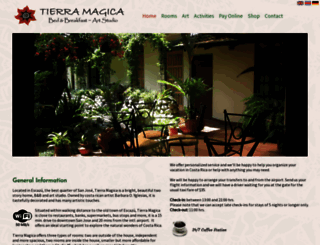 tierramagica-costarica.com screenshot