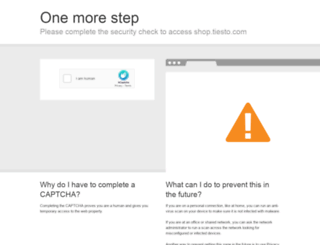 tiestoshop.com screenshot