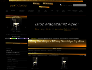 tiffany-sandalye.com screenshot