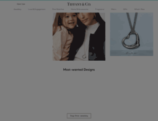 tiffany.co.uk screenshot