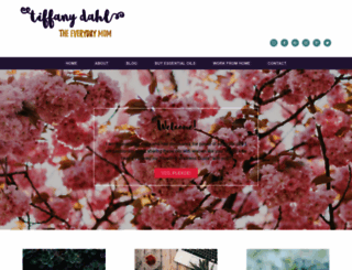 tiffanydahl.com screenshot
