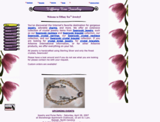 tiffanyteajewelry.com screenshot