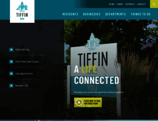 tiffinohio.gov screenshot