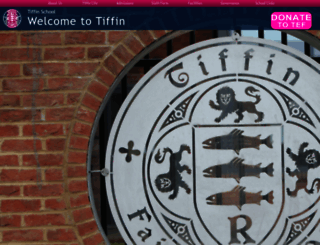tiffinschool.co.uk screenshot