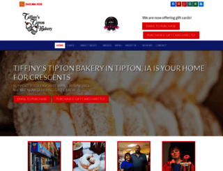 tiffinystiptonbakery.com screenshot