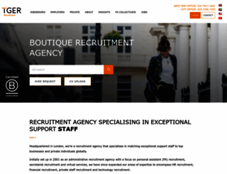 tiger-recruitment.co.uk screenshot