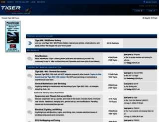 tiger800.co.uk screenshot