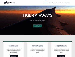 tigerairways.co.uk screenshot