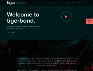 tigerbond.com screenshot