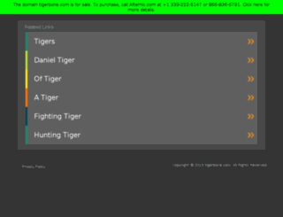 tigerbone.com screenshot