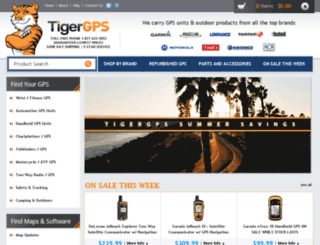 tigergps.com screenshot