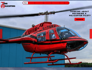 tigerhelicopters.co.uk screenshot