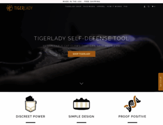 tigerlady.com screenshot