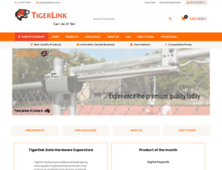 tigerlink.com.au screenshot