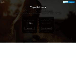 tigersat.com screenshot