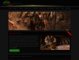 tigersintheforest.com screenshot