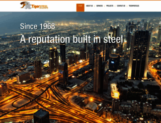 tigersteel.net screenshot