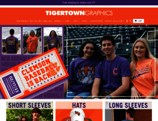 tigertowngraphics.com screenshot