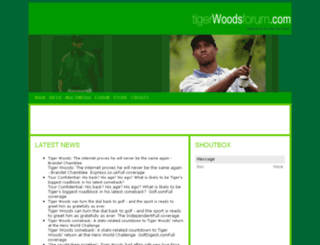 tigerwoodsforum.com screenshot