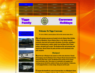 tiggscaravans.co.uk screenshot