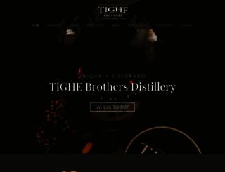 tighedistillery.com screenshot