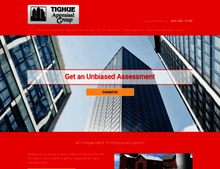 tighueappraisal.com screenshot