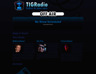 tigradio.com screenshot