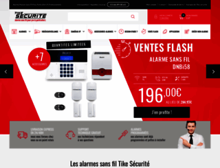 tike-securite.fr screenshot