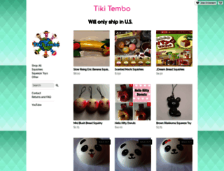 tikitembo.storenvy.com screenshot