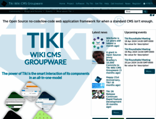 tikiwiki.org screenshot