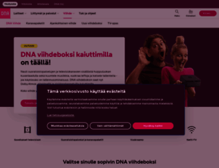 tilaa.dna.fi screenshot