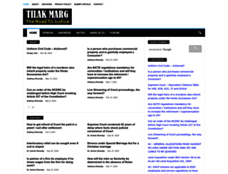 tilakmarg.com screenshot