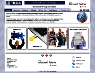 tildatech.co.za screenshot