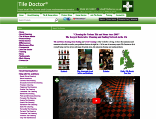 tiledoctor.co.uk screenshot