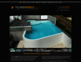 tilingpools.com.au screenshot