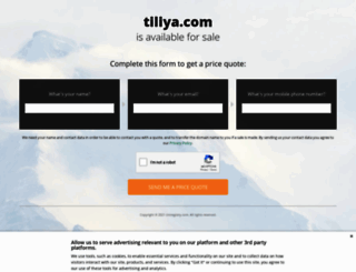 tiliya.com screenshot