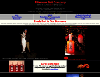 tillamookbait.com screenshot