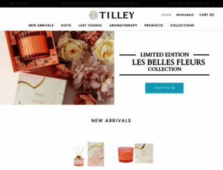 tilleysoaps.com.au screenshot