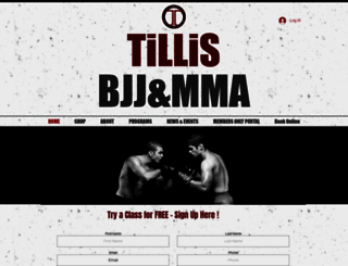 tillisbjj.com screenshot